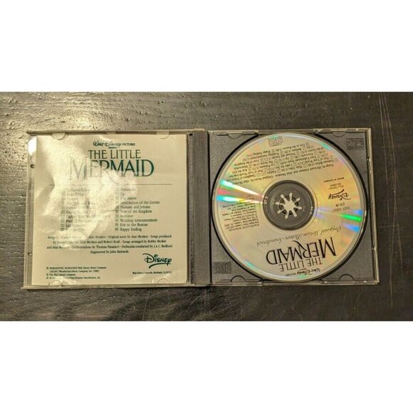 The Little Mermaid Original Motion Picture Soundtrack CD - Disney Classics - Picture 2 of 8